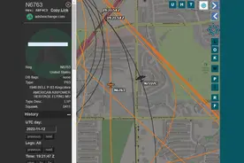 相撞飞机航路公布！美媒：断成两截坠落，低级错误，事故不可避免图片