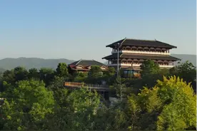 G343国道旁，邂逅新密岐伯故居，偶遇芍药花海图片