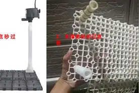 鱼缸底部过滤板怎么用图片