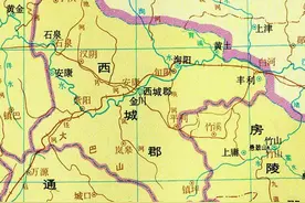 通过地图，了解陕西省安康市从古到今的历史变迁图片