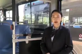 郑州公交集团新提了新能源公交车，保护乘客安全的细节来了图片