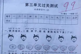 一年级语文第三单元汉语拼音9～I3，拼音综合，对付“ü”，我能行图片