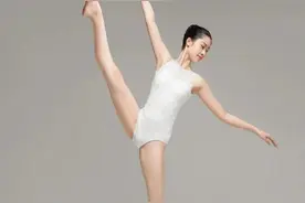 摄影作品〈舞蹈写真，形体服，最可爱的模样〉属于我的灿烂图片