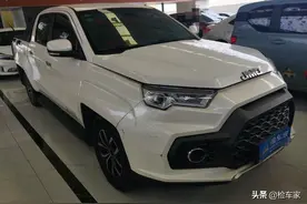 国产皮卡保值吗？这台开了四年的江铃告诉你：我可是镇店之宝图片