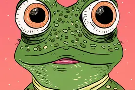 青蛙手绘漫画风格头像：蛙蛙王子和公主的创意个性头像图片