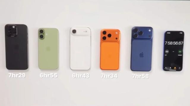 iPhone 17测评解禁！Air耐弯吗？基础款不“丐”，全系续航都很猛