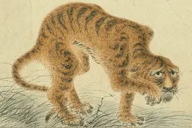 故宫有幅名画：老虎被画成“病猫”，最后放大10倍才发现其中秘密图片