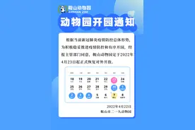 鞍山动物园恢复开园公告图片