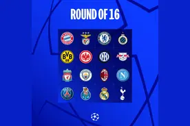 欧冠16强名单：英超德甲四队晋级 皇马巴黎成独苗 11月7日抽签图片