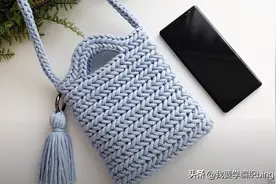 朋友一眼相中了这款包包，折纹手机包教程，挺括有型颜值高图片