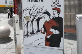 扮靓街道“颜值” 苏州五卅路配电箱穿上“花衣裳”图片