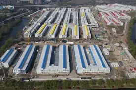 建设者们与时间竞速 嘉定临时隔离用房提前四天实现首批交付图片