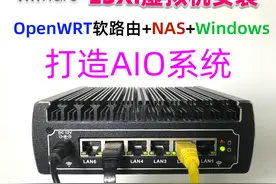 ESXI安装OpenWRT+群晖NAS+Win，打造AIO，附硬盘+网卡直通教程图片