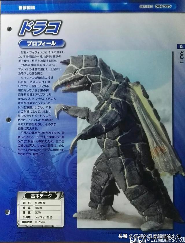 初代奥特曼怪兽图鉴大全