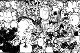 金平府观灯：玄英洞三妖在此假扮佛祖收香油，如来为何不管不问图片