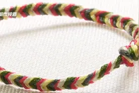 五色线的牵挂图片