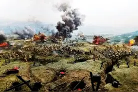 有据可查的万人刺刀大战，在大西北战场图片