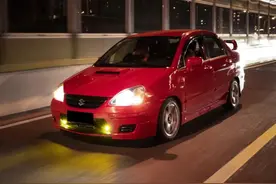 人生的第一辆改装车—铃木利亚纳，5000买车、7000改装图片