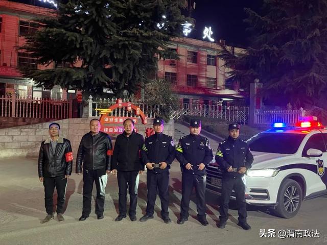 合阳公安九龙派出所“四项举措”加强平安建设宣传活动(图)