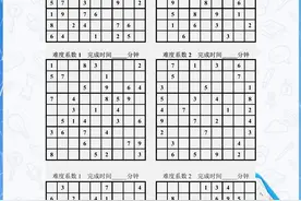 数独训练营初级九宫格108道图片