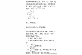 八年级数学培优：八年级几何综合题二（直接打印）图片