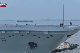 黄海北部划禁区，福建舰第三次海试，两大细节曝光，年底前服役？图片