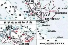 1942年2月三万日军进攻新加坡，最终占领了新加坡俘虏了八万英军图片