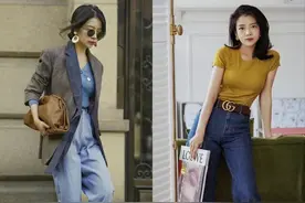 穿阔腿裤时，推荐你搭配这4双鞋子，既增高显瘦还挺百搭图片