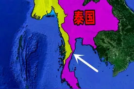 缅甸南方领土为何那么狭长，差点把泰国分两半？图片