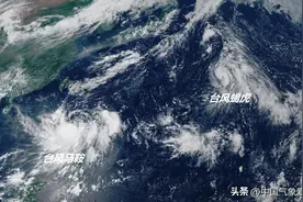 “双台风”深入印度等国，季风系统乱套了？分析：抢走了东亚水汽图片
