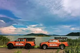 实力派皮卡助力旅居新生活 试驾江西五十铃D-MAX V-CROSS图片