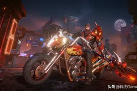 关羽新皮肤开上摩托，画风不输地狱使者，网友：很帅，但是很违和图片