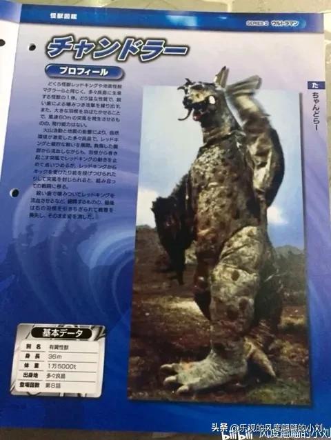 初代奥特曼怪兽图鉴大全