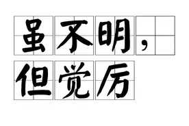 不明觉厉可以成为成语吗？图片