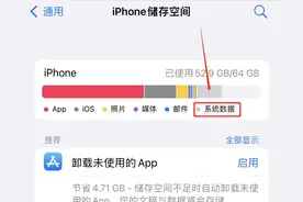 解决ios 15.4.1系统数据占用的问题图片