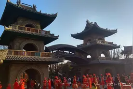 新网红——周至沙河水街烟火巷子图片