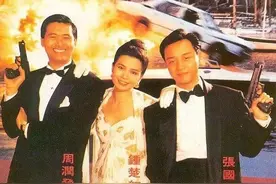 动作爱情枪战片电影《纵横四海》由周润发、张国荣、钟楚红主演图片