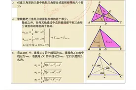 初中数学——几何中有关中点、中线、中垂线、中线定理总结图片