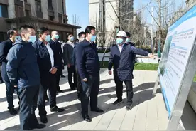 张国华调研雄东片区安置房建设进展情况并召开专题会议图片
