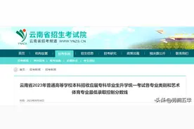 专升本分数线，公布！图片