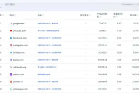 访问量前10的网站，看看有哪些？图片