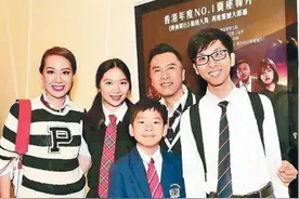 香港男神的儿子颜值，甄子丹大儿子长相像父亲，吕良伟儿子矮胖图片