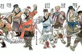《水浒传》中的好汉绰号有多野？36人的绰号都与动物有关。图片