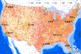 美国机场，多得离谱图片