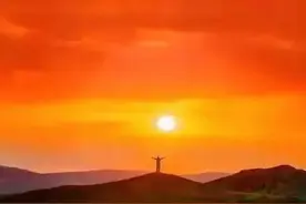 何须日落感伤，且有满天星光图片