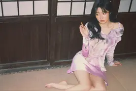 徐若晗登《男人装》，吊带抹胸又纯又欲，不愧是言承旭心动的人图片