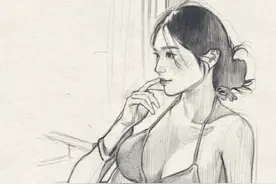 画师oaoi青春女孩人物铅笔素描绘画作品欣赏1（图）图片