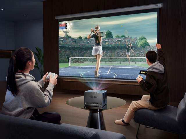 想要实现观影自由，Vidda C1S投影仪了解下