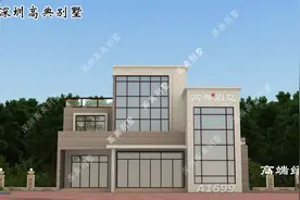 农村自建房，现代风格才是王炸，一眼望去最独特图片