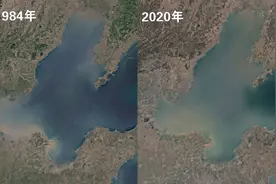 渤海面积每年锐减141km²！中国最大内海，在这几百年内将会消失？图片